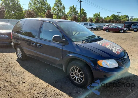 2006 Chrysler Town & Country из США, поврежденный, VIN 1A4GP45R56B690277